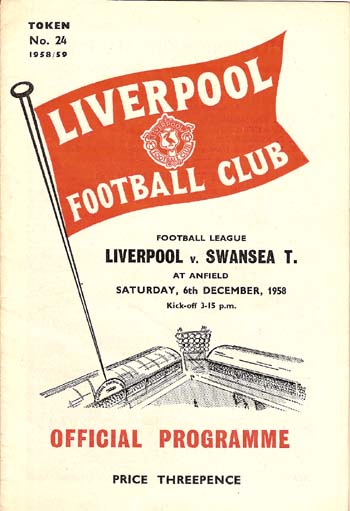 Liverpool FC v Swansea Town